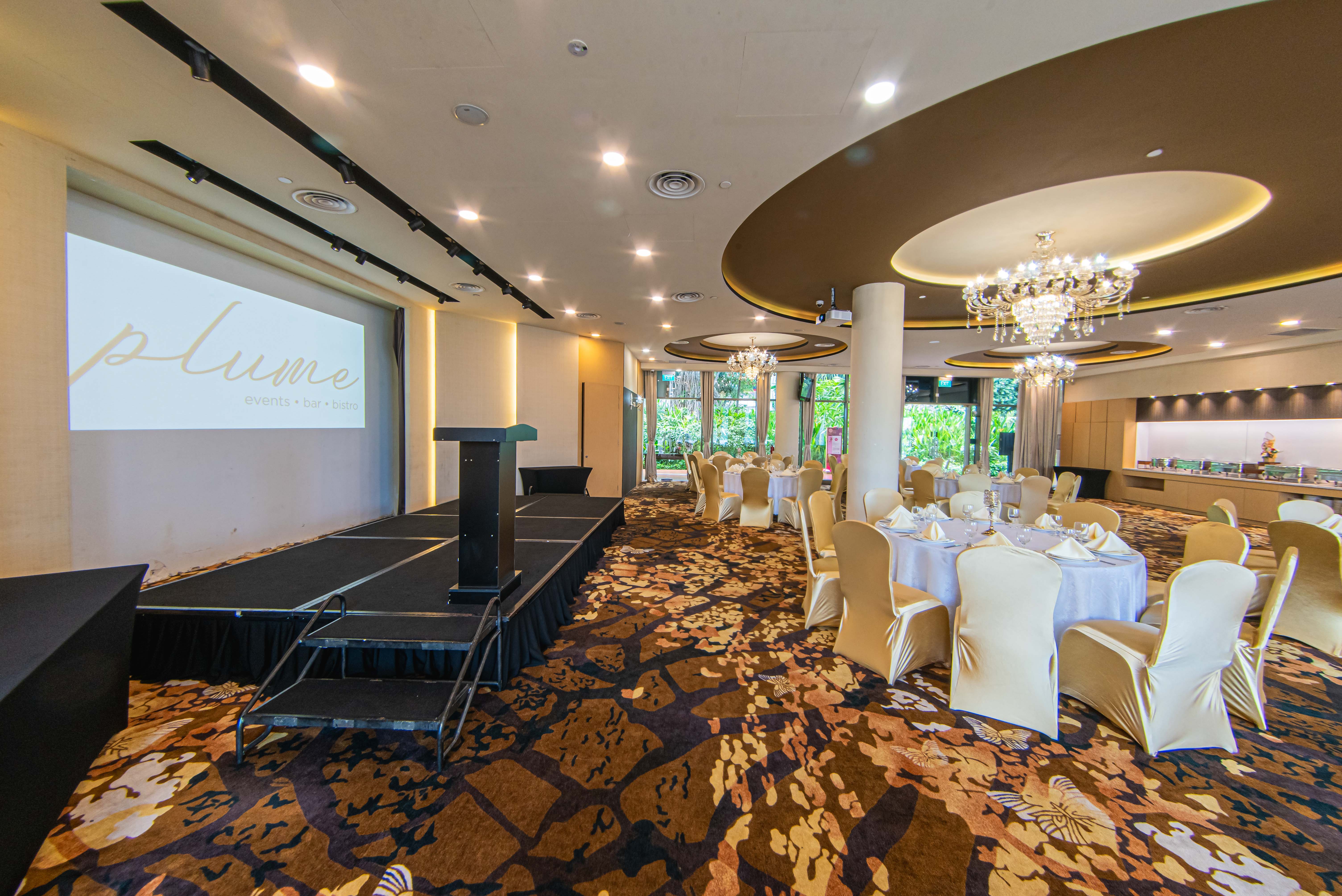 Plume Singapore venue in 30 Raffles Avenue #01-02, SINGAPORE 039803