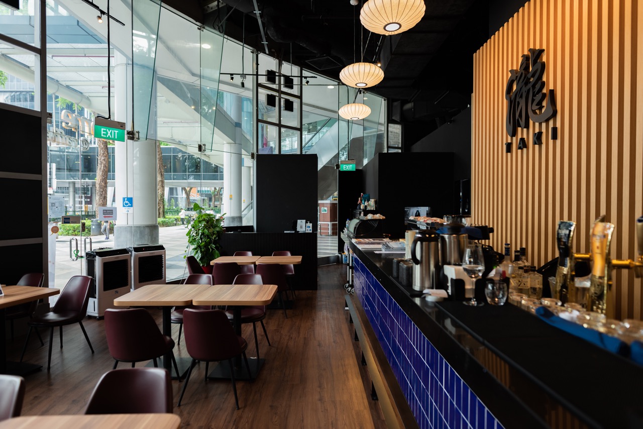 Taki Izakaya Bar venue in 16 Collyer Quay, #01-05A B, Singapore 049318